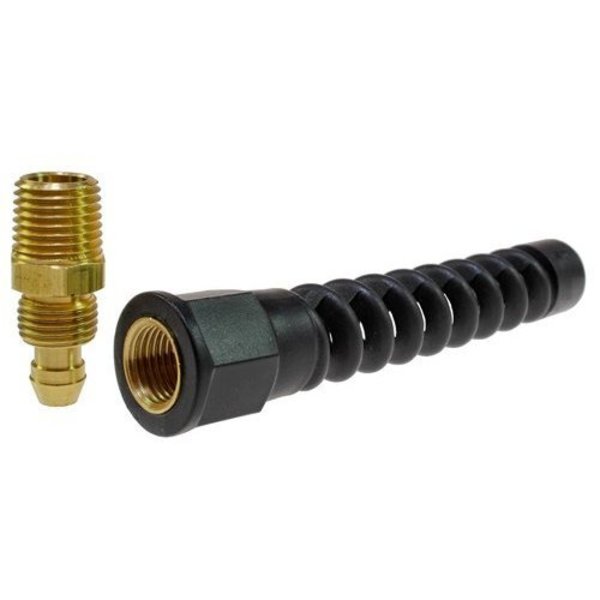 Coilhose Pneumatics Polyurethane Reusable Rigid 1/2" ID x 1/2" BSPP PRM0808SPN